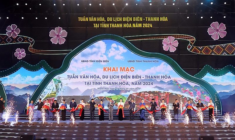 Khai mạc tuần văn hóa, du lịch Điện Biên - Thanh Hóa năm 2024