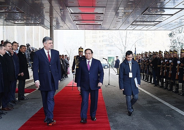 Chuyến thăm có ý nghĩa quan trọng, chuyển đi thông điệp mạnh mẽ về quyết tâm củng cố lòng tin chính trị giữa hai nước - Ảnh: VGP/Nhật Bắc