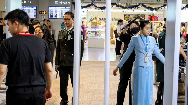 Tăng cường kiểm soát an ninh hàng không dịp Tết Nguyên đán Giáp Thìn 2024