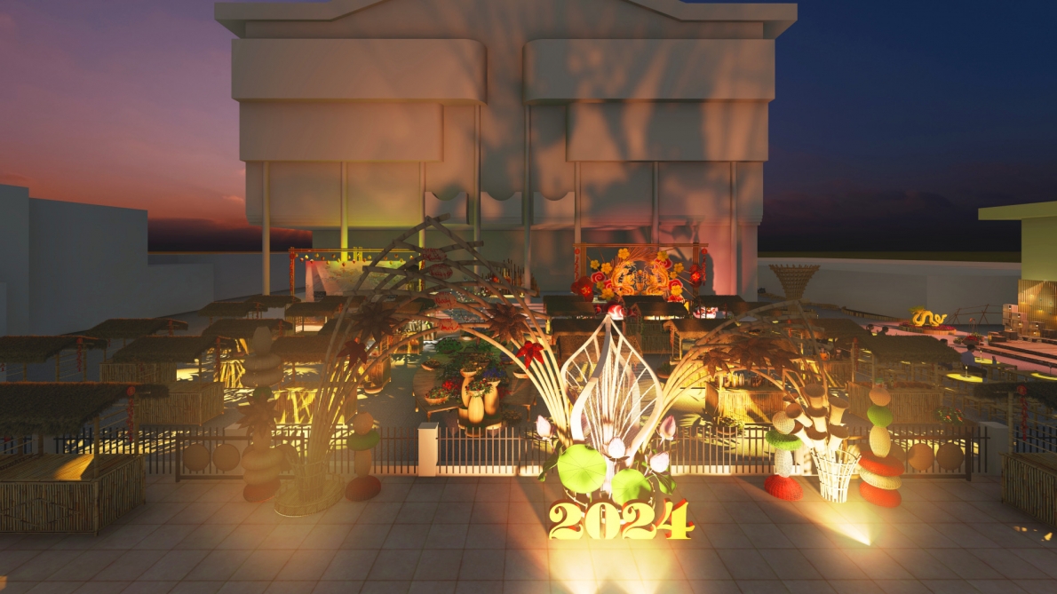 “Chợ quê giữa lòng Thành phố” điểm đến ngày Xuân 2024