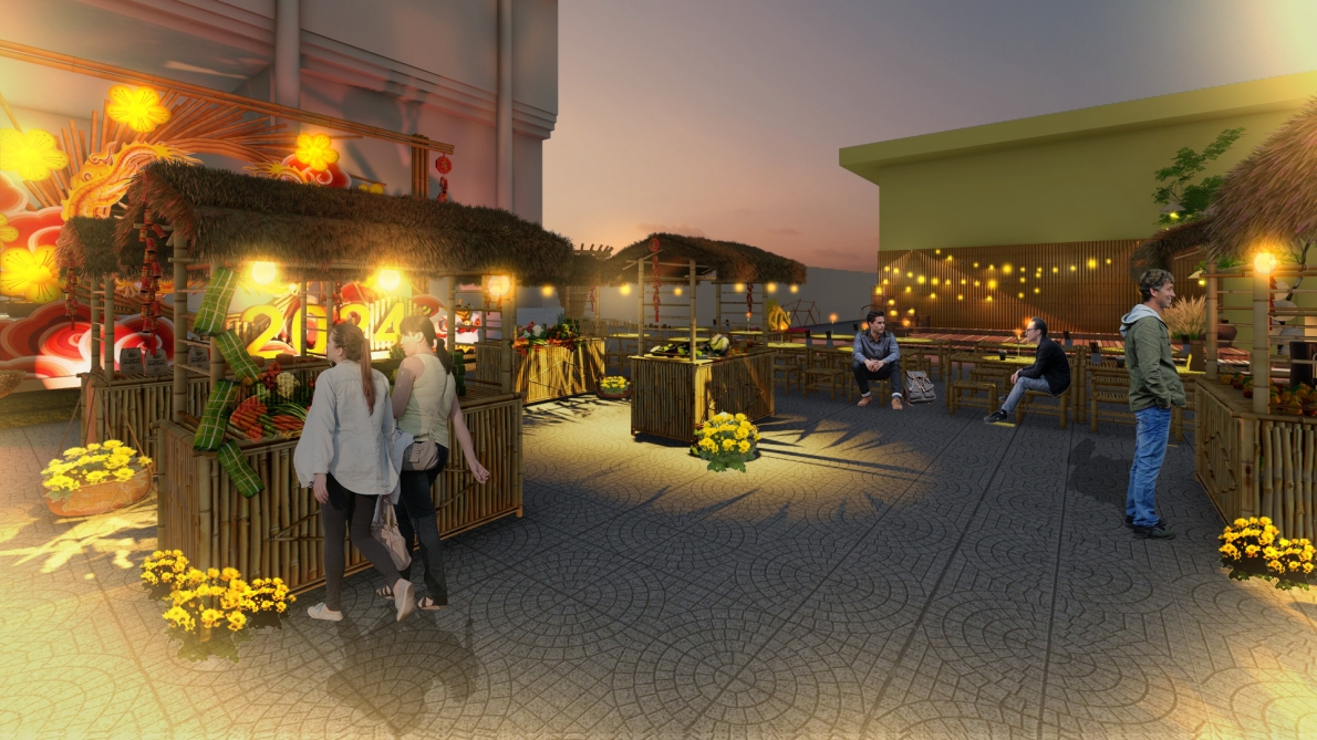 “Chợ quê giữa lòng Thành phố” điểm đến ngày Xuân 2024