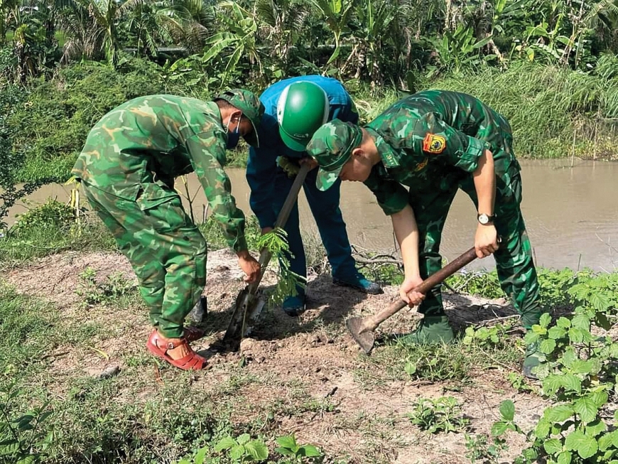 Đồn Biên phòng Sông Trăng, tỉnh Long An: Ấm áp biên cương