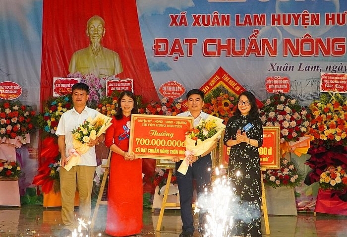 Xã Xuân Lam đạt chuẩn NTM năm 2019