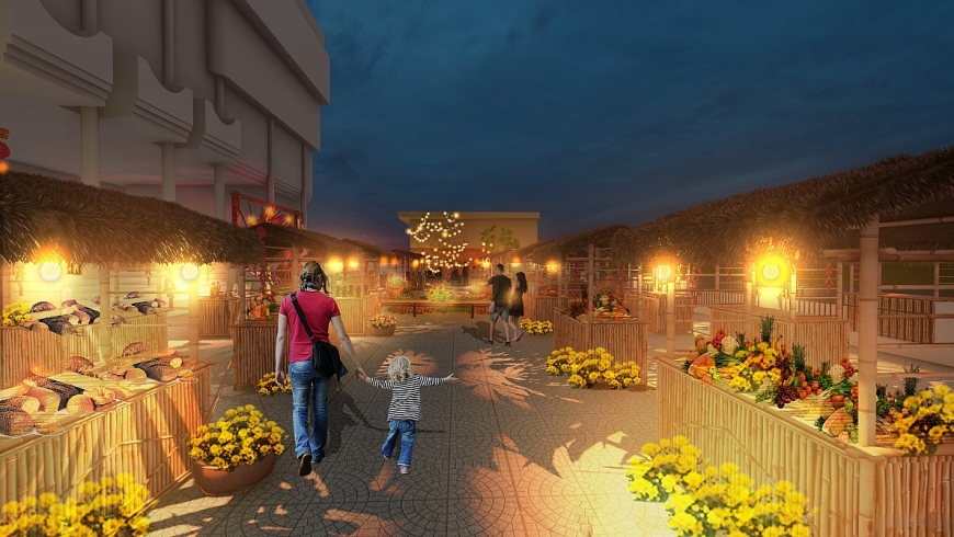 Chợ quê - nét đẹp truyền thống giữa lòng thành phố sôi động