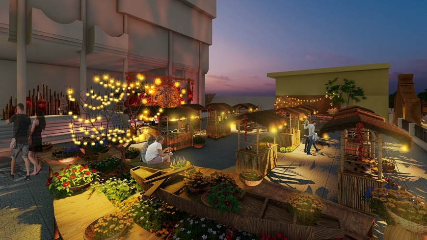 Chợ quê - nét đẹp truyền thống giữa lòng thành phố sôi động