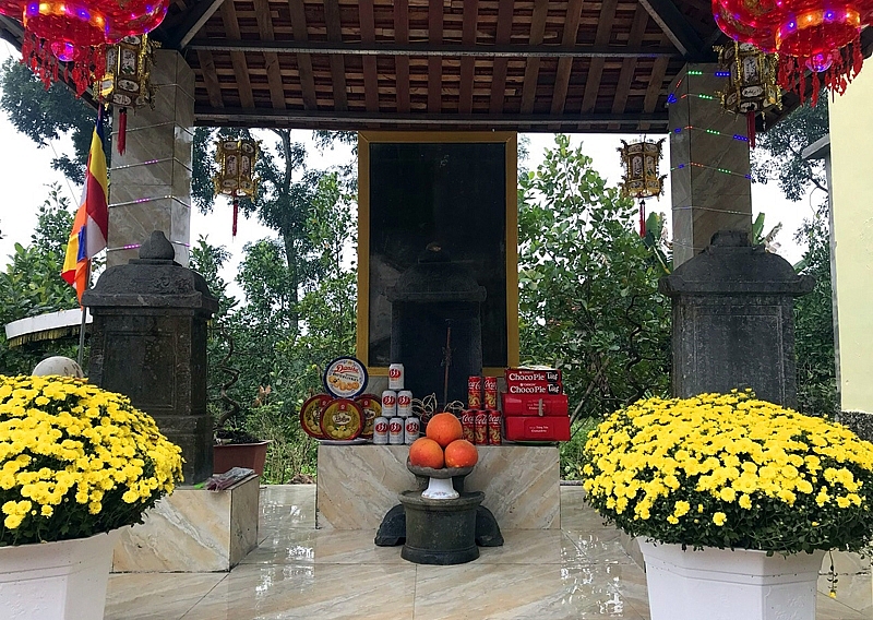 Diện mạo mới của ngôi chùa cổ bên dòng Mã giang