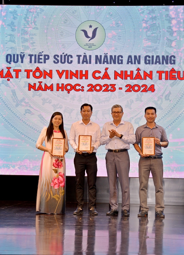 Quỹ Tiếp sức Tài năng tỉnh An Giang: Họp mặt tôn vinh cá nhân tiêu biểu năm học 2023 - 2024