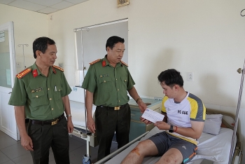 Bình Thuận: Trung úy Công an hy sinh trong khi làm nhiệm vụ