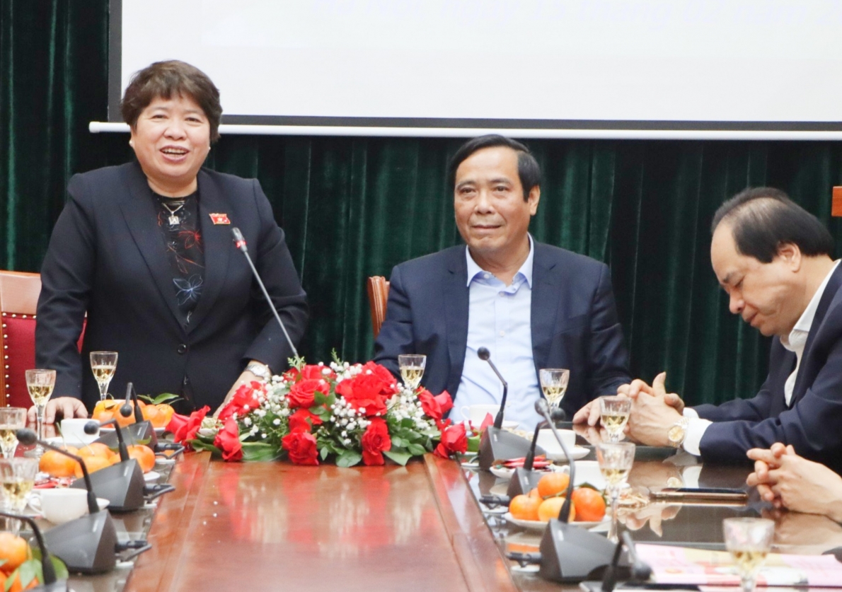 Đến thăm, chúc Tết Trung ương Hội NCT Việt Nam