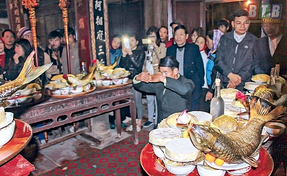 Đầu Xuân khao lão ở làng Diệc