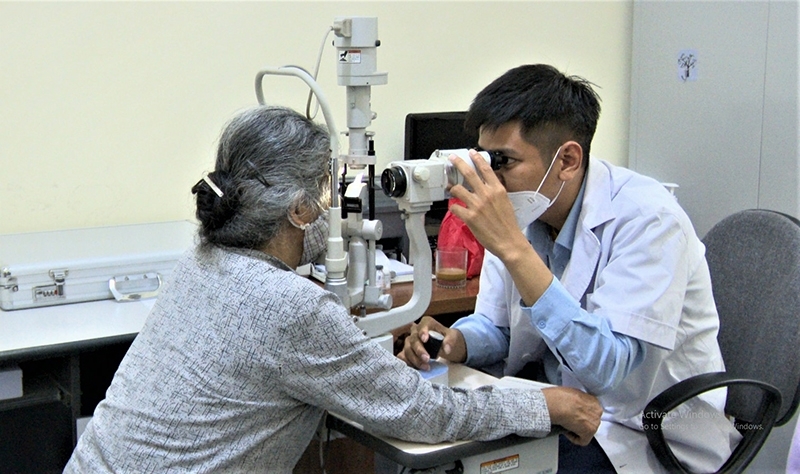 Khám mắt cho NCT tỉnh Hưng Yên