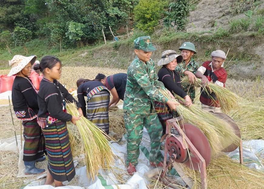 Mùa Xuân ở vùng biên viễn