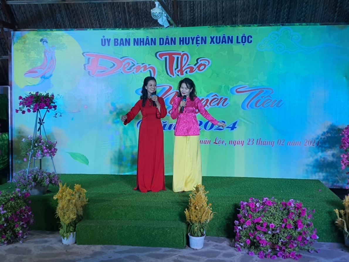 Huyện Xuân Lộc, tỉnh Đồng Nai: Sâu lắng Đêm thơ Nguyên tiêu - Xuân Giáp Thìn 2024