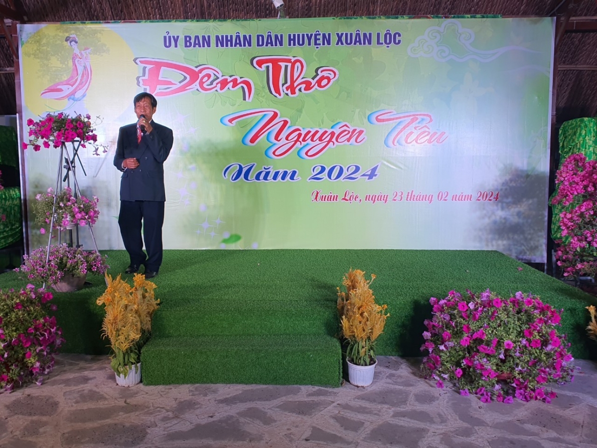 Huyện Xuân Lộc, tỉnh Đồng Nai: Sâu lắng Đêm thơ Nguyên tiêu - Xuân Giáp Thìn 2024