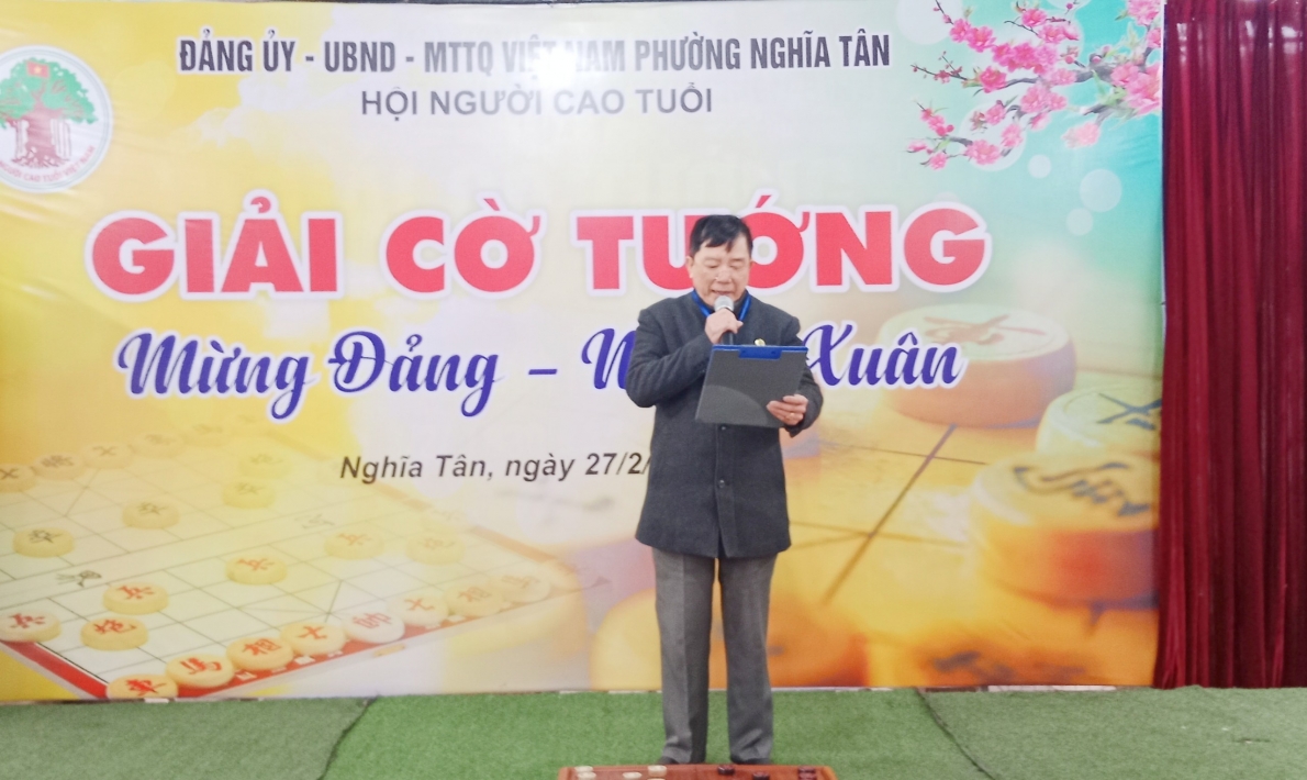 Ấn tượng Giải thi đấu Cờ tướng NCT phường Nghĩa Tân