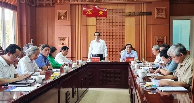 Chủ tịch Hội NCT Việt Nam Nguyễn Thanh Bình làm việc với Tỉnh ủy Quảng Nam về mô hình tổ chức Hội NCT