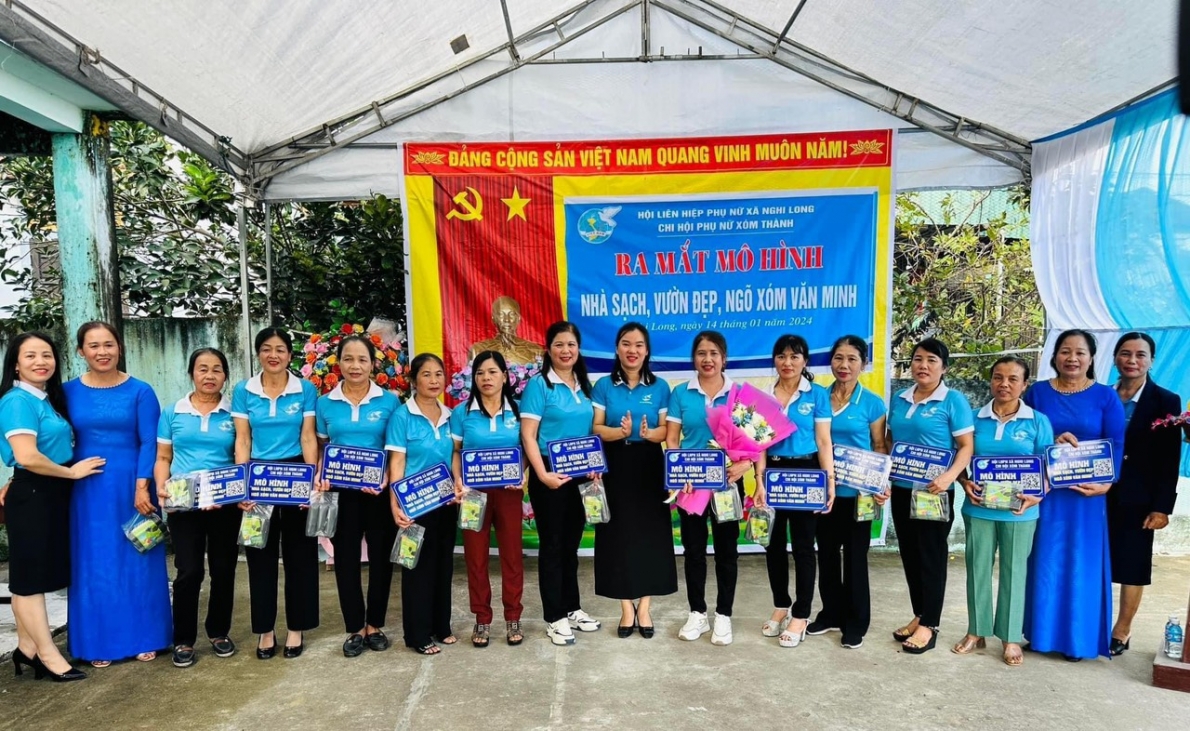 Nghệ An: Phụ nữ huyện Nghi Lộc nói không với rác thải nhựa