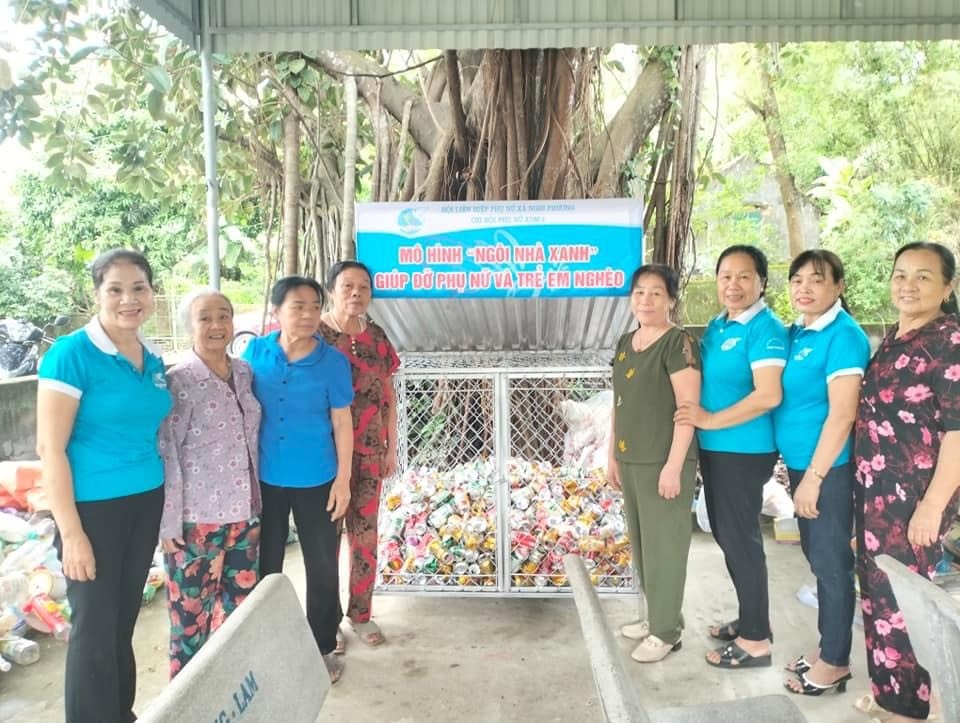 Nghệ An: Phụ nữ huyện Nghi Lộc nói không với rác thải nhựa