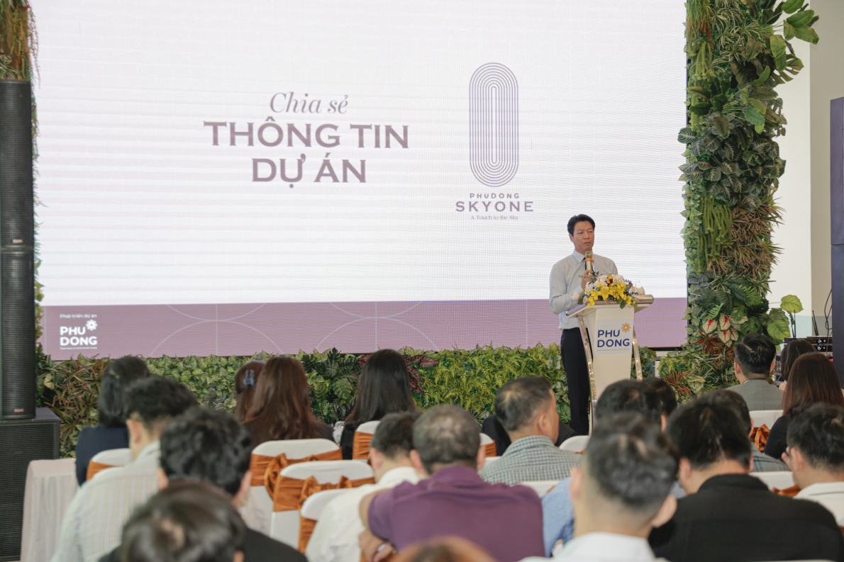 Ông Ngô Quang Phúc - Tổng Giám đốc Công ty Cổ phần Địa ốc Phú Đông, chia sẻ bước đi “ngược gió” tạo nên sự khác biệt vượt trội của Phú Đông SkyOne