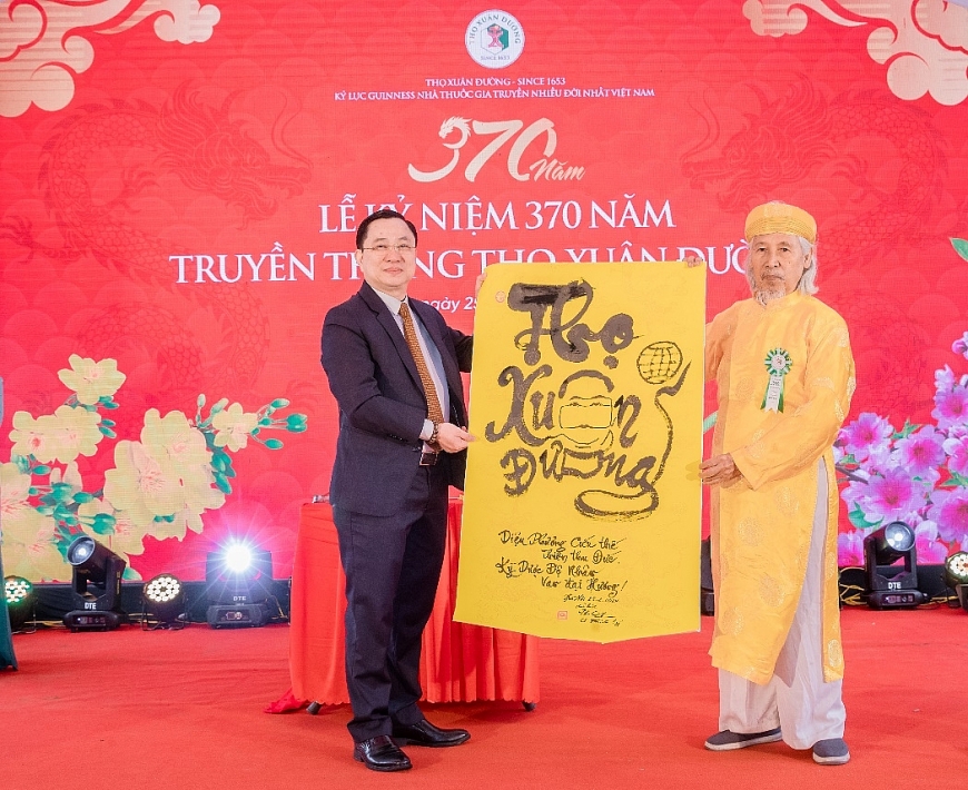 Không gian văn hoá của Nhà thuốc Thọ Xuân Đường trong “Lễ kỷ niệm 370 năm truyền thống”