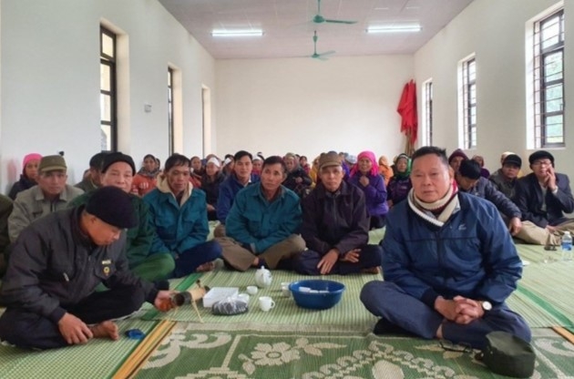 NCT huyện Tân Lạc, tỉnh Hòa Bình tuyên truyền phổ biến chính sách, pháp luật cho bà con