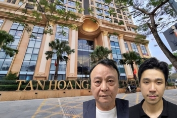 Ngày 19/3, Chủ tịch Tân Hoàng Minh cùng đồng phạm hầu toà