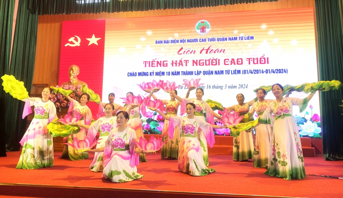 Một tiết mục tại Liên hoan