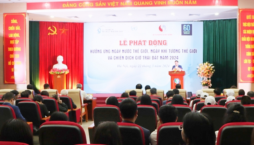Lễ phát động hưởng ứng Ngày Nước thế giới, Ngày Khí tượng thế giới và Chiến dịch Giờ Trái đất năm 2024
