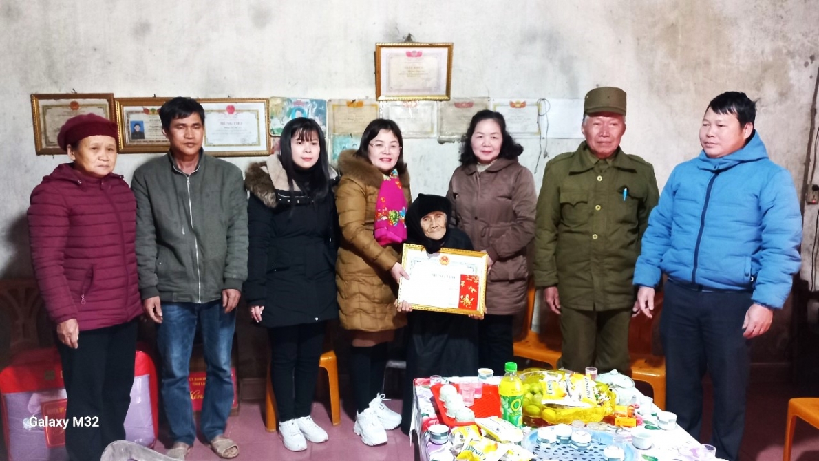 Mừng thọ NCT huyện Văn Lãng, tỉnh Lạng Sơn