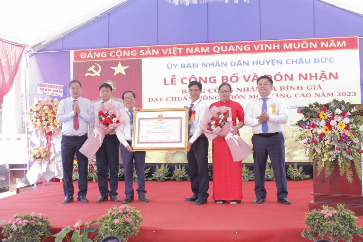 Tỉnh Bà Rịa – Vũng Tàu: Nhiều xã đạt chuẩn xã nông thôn mới nâng cao