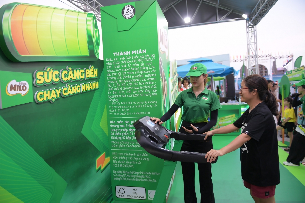 NESTLÉ MILO đồng hành cùng Tiền Phong Marathon 2024 tiếp sức cho thế hệ trẻ Việt Nam