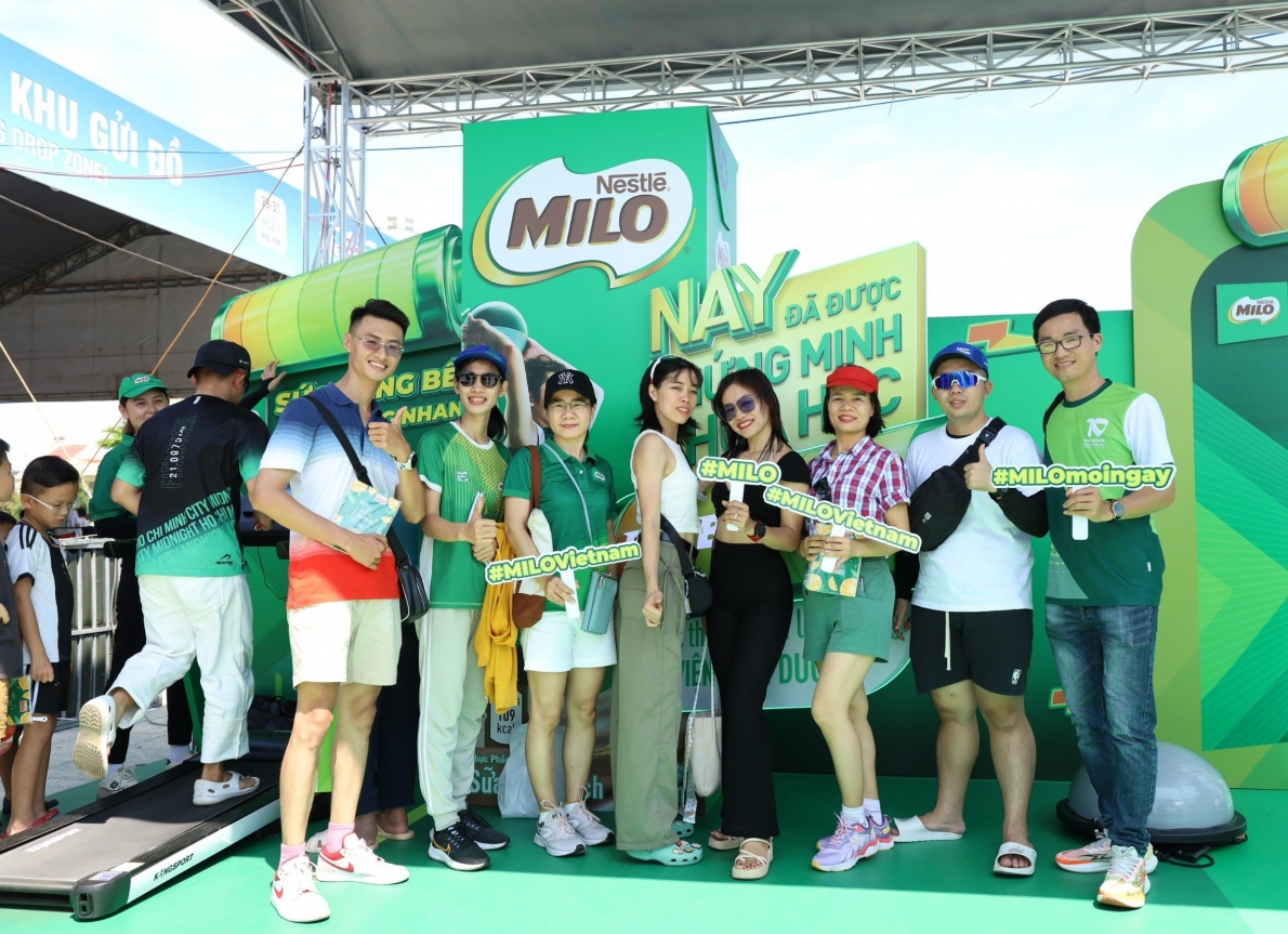 NESTLÉ MILO đồng hành cùng Tiền Phong Marathon 2024 tiếp sức cho thế hệ trẻ Việt Nam