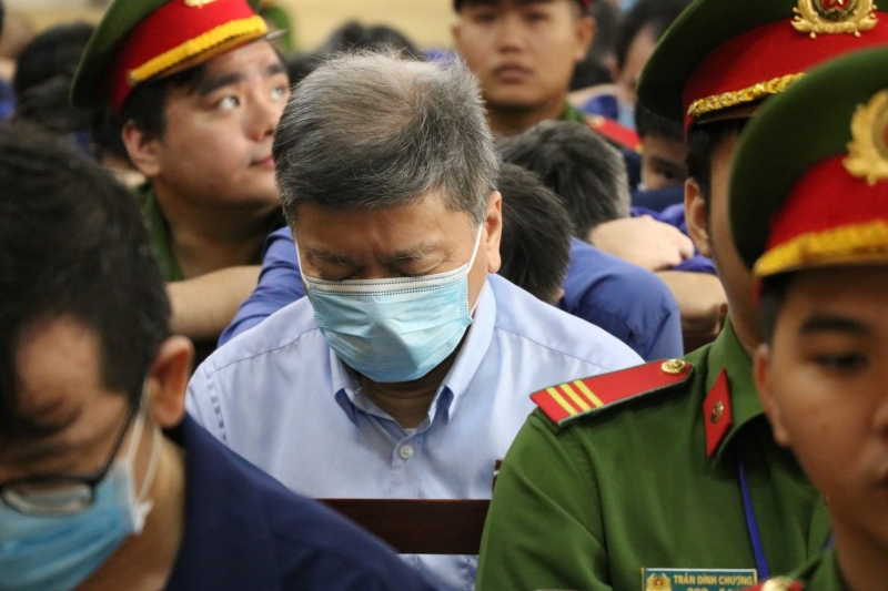 Bị cáo Chu Lập Cơ tại tòa.