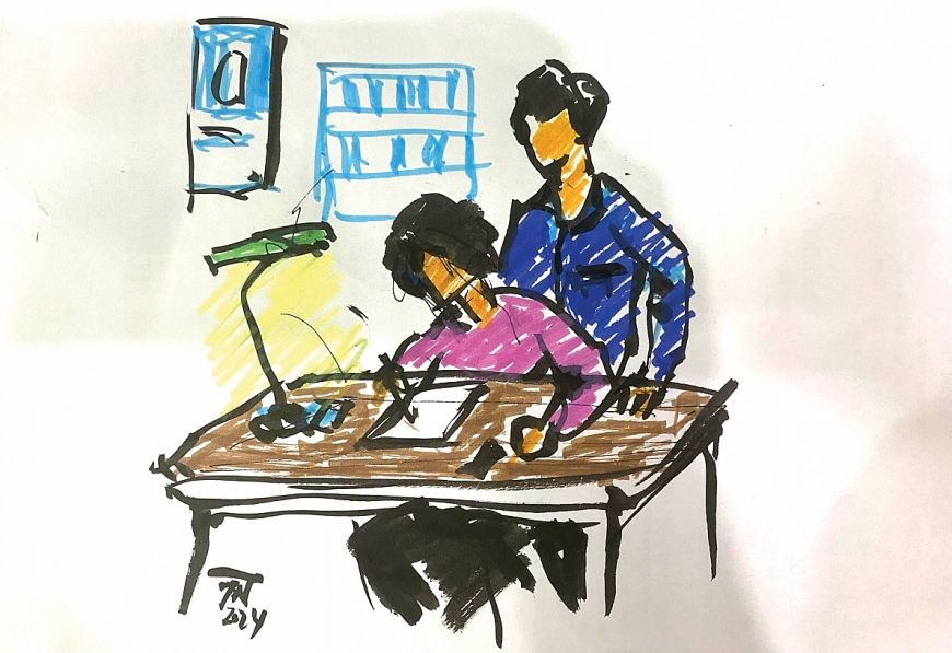 Minh họa Lão Trần