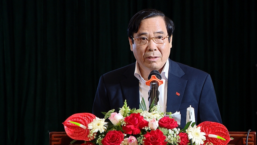 Đồng chí Chủ tịch Hội Người cao tuổi Việt Nam Nguyễn Thanh Bình phát biểu khai mạc Hội thảo