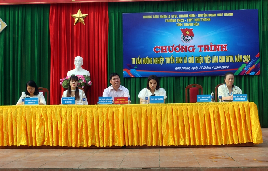 Gần 900 học sinh Thanh Hóa tham gia chương trình tư vấn hướng nghiệp