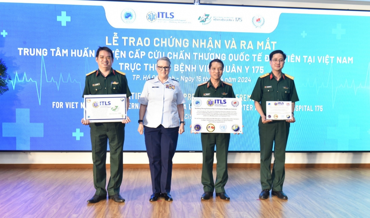 Ra mắt Trung tâm Huấn luyện Cấp cứu chấn thương quốc tế đầu tiên tại Việt Nam