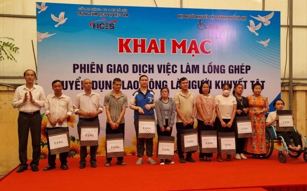 Kết nối việc làm cho người khuyết tật
