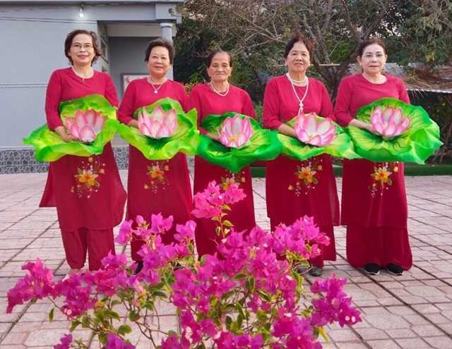 Thành viên CLB Dân vũ Thanh Xuân NCT TP Cà Mau