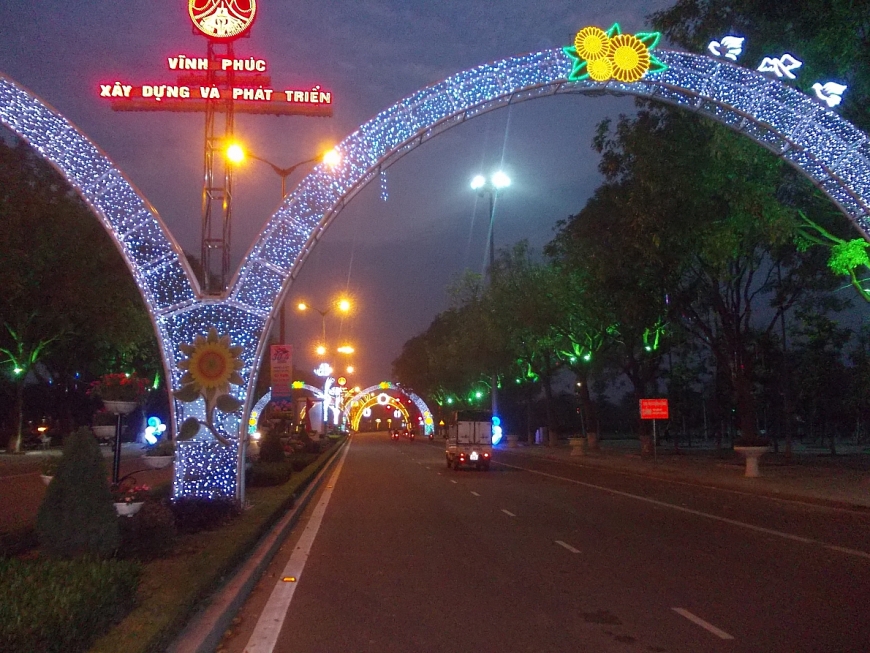 Đô thị Vĩnh Yên sạch đẹp, văn minh