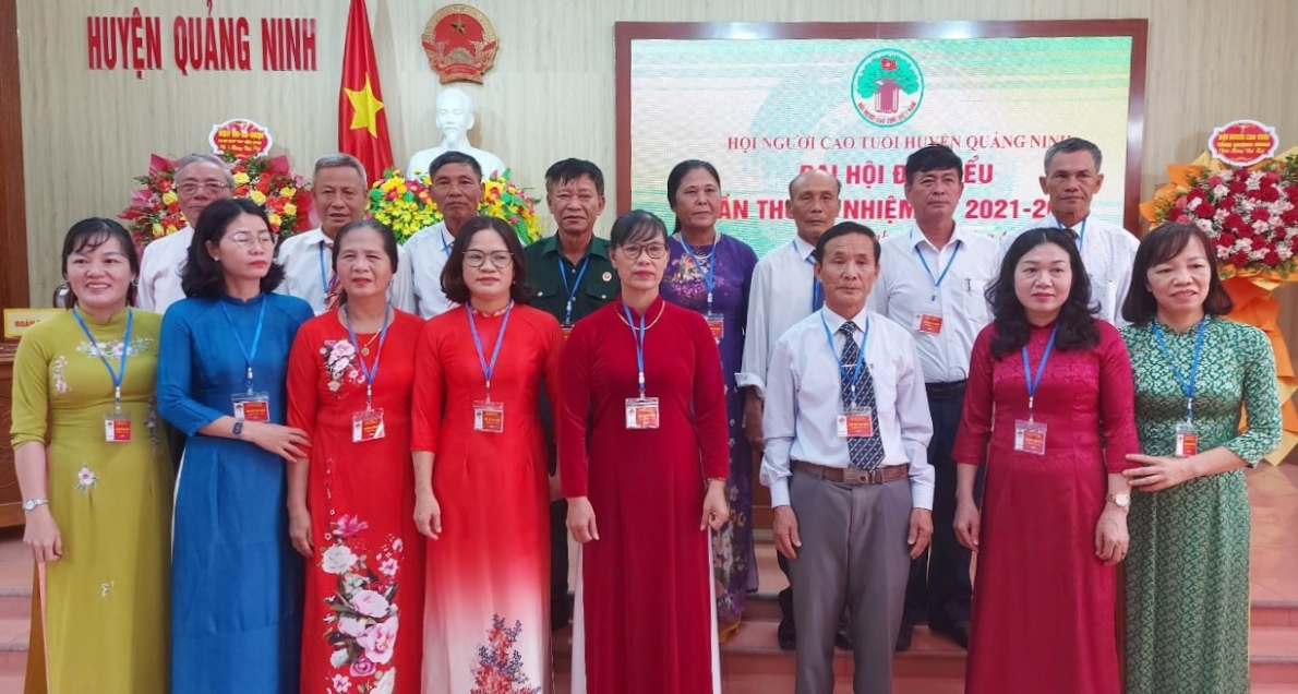 BCH Hội NCT huyện Quảng Ninh ra mắt Đại hội