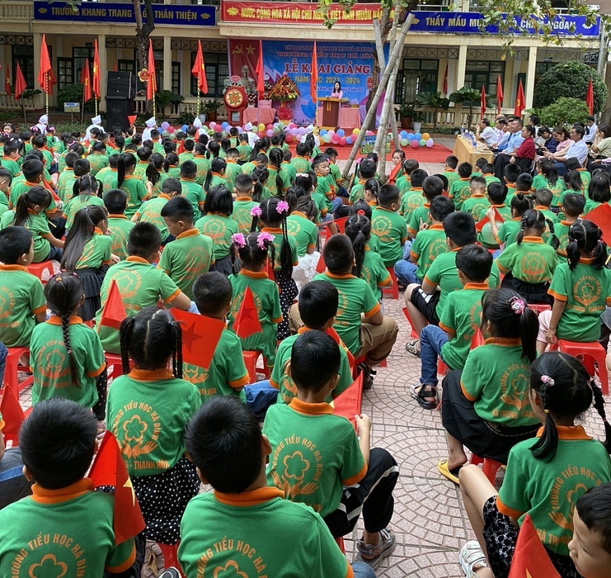 Thanh Hóa: Trường tiểu học Hà Bình tập trung nâng cao chất lượng giáo dục toàn diện