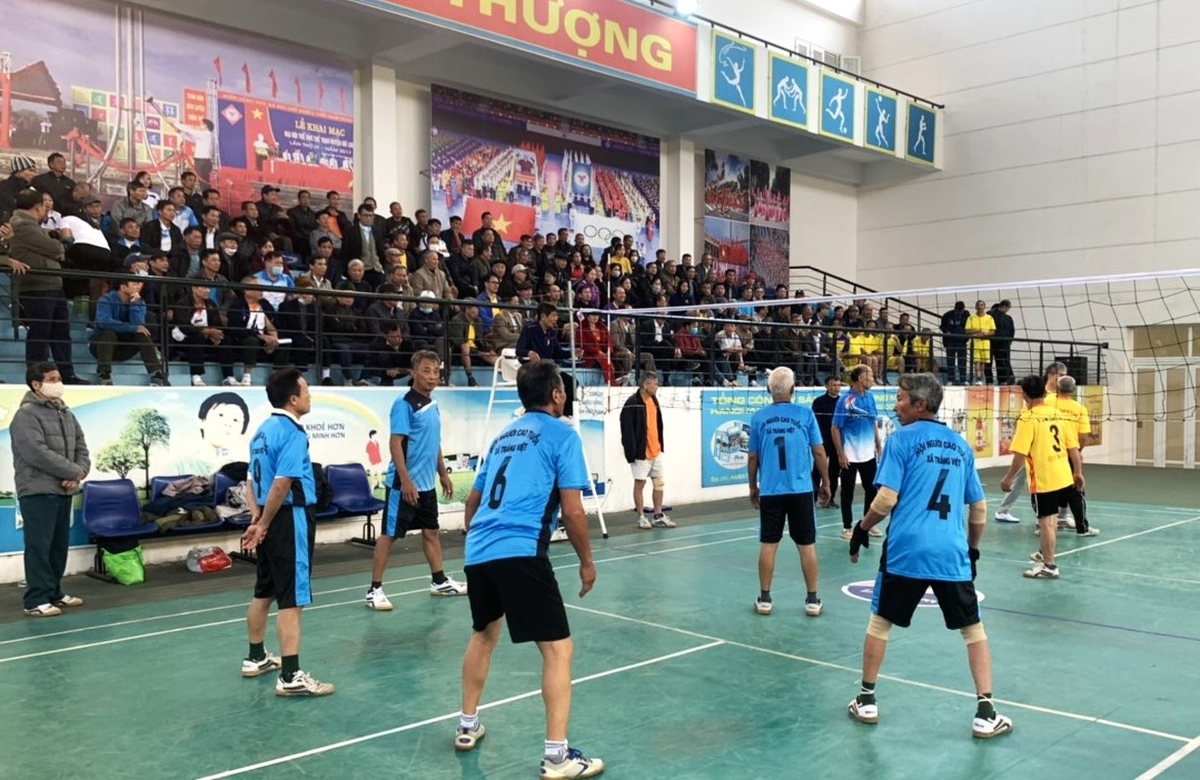 NCT huyện Mê Linh, TP Hà Nội tích cực luyện tập thể thao rèn luyện sức khỏe