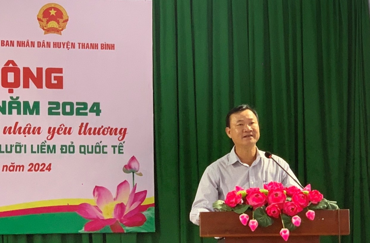 Tỉnh Đồng Tháp: Phát động “Tháng Nhân đạo” năm 2024