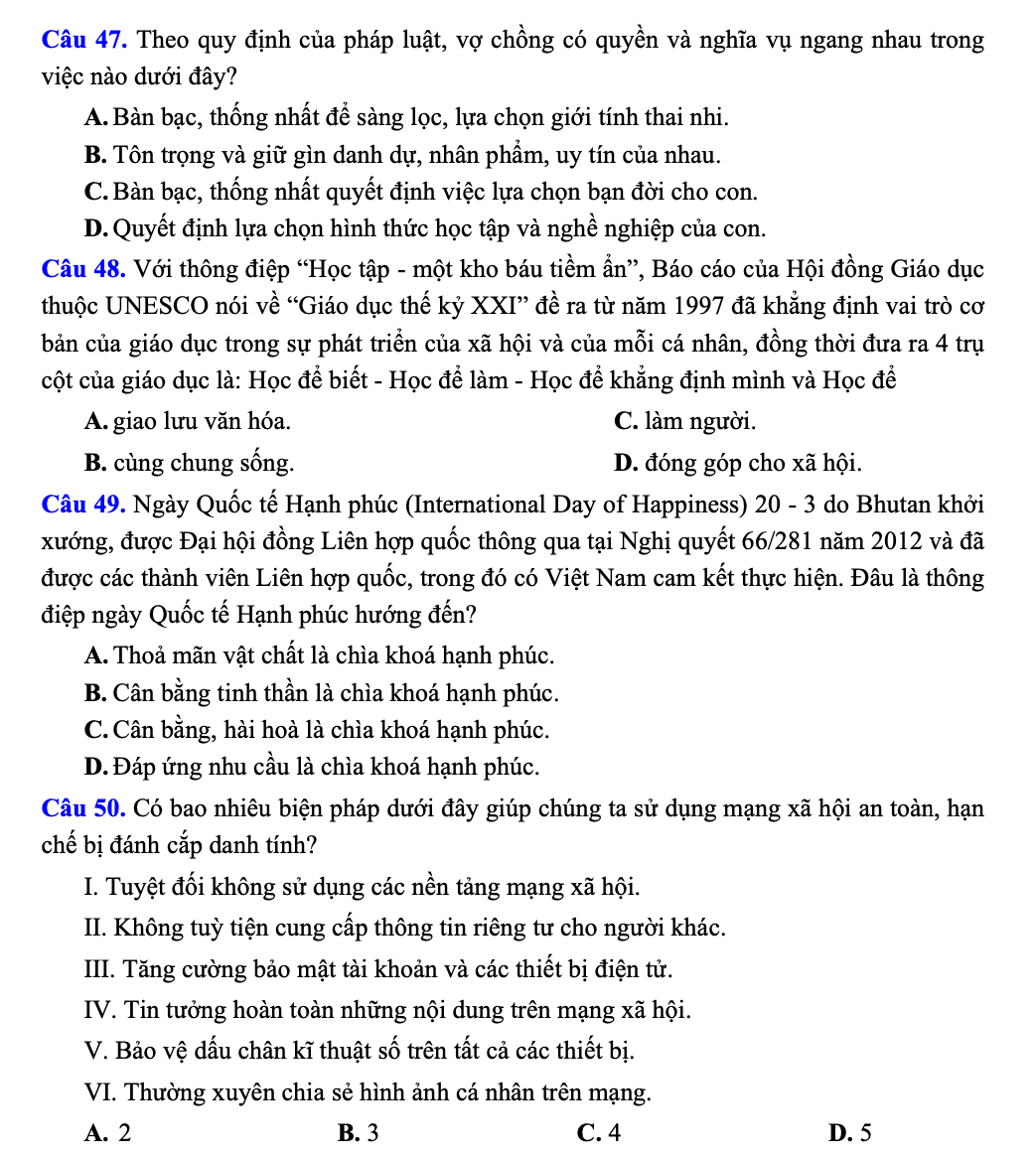 Chi tiết đề thi tham khảo kỳ thi đánh giá của Bộ Công an năm 2024