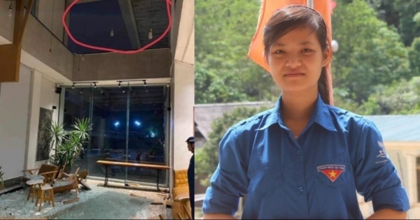 Nữ bác sĩ bị kính rơi vào người ở quán cà phê có thể xuất viện trong 2-3 tuần tới