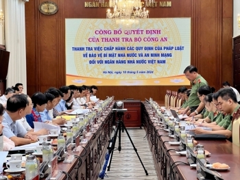 Thanh tra Bộ Công an thanh tra Ngân hàng Nhà nước