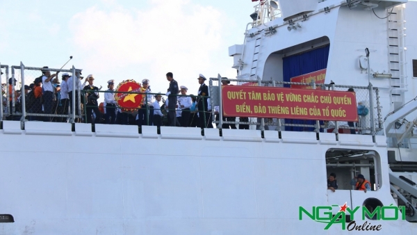 Lễ tưởng niệm các Anh hùng liệt sĩ hi sinh vì chủ quyền biển đảo