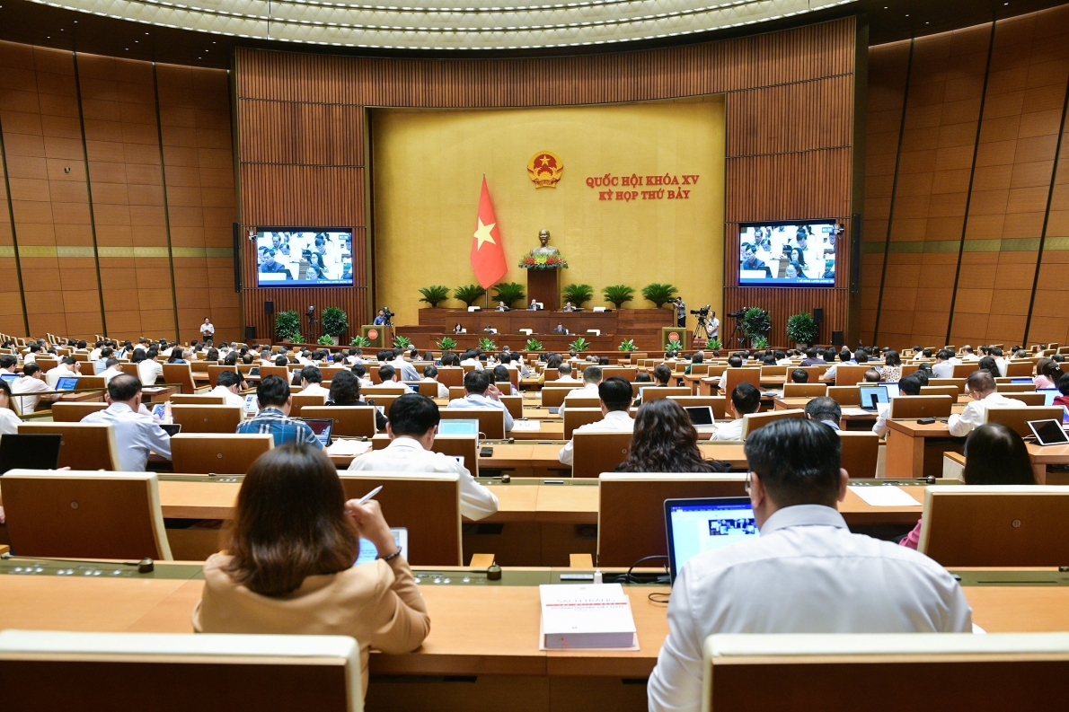 Các đại biểu tham dự Kì họp thứ 7, Quốc hội khoá XV