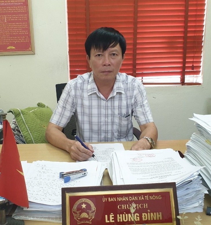 Xây dựng nông thôn mới là để nâng cao chất lượng cuộc sống ở Tế Nông